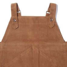 画像をギャラリービューアに読み込む, Corduroy Vest apron 〝Brown〟