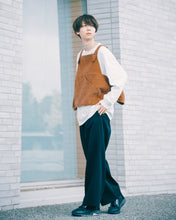 画像をギャラリービューアに読み込む, Corduroy Vest apron 〝Brown〟
