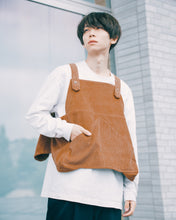 画像をギャラリービューアに読み込む, Corduroy Vest apron 〝Brown〟
