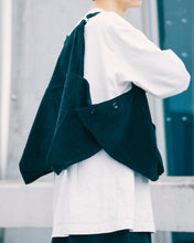 画像をギャラリービューアに読み込む, Corduroy Vest apron 〝Black〟