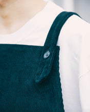 画像をギャラリービューアに読み込む, Corduroy Vest apron 〝Black〟