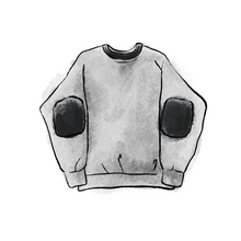 画像をギャラリービューアに読み込む, Elbow Sweat 〝Gray white〟