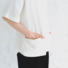 画像をギャラリービューアに読み込む, Short Pocket Tee〝white〟
