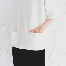 画像をギャラリービューアに読み込む, Short Pocket Tee〝white〟