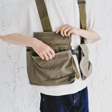 画像をギャラリービューアに読み込む, Bag Vest〝Khaki〟