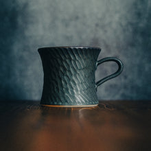 画像をギャラリービューアに読み込む, しのぎマグカップ (黒)