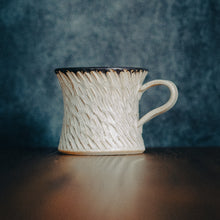 画像をギャラリービューアに読み込む, しのぎマグカップ (白)