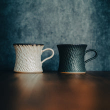 画像をギャラリービューアに読み込む, しのぎマグカップ (白)