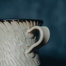 画像をギャラリービューアに読み込む, しのぎマグカップ (白)