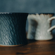 画像をギャラリービューアに読み込む, しのぎマグカップ (白)