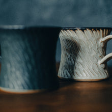 画像をギャラリービューアに読み込む, しのぎマグカップ (黒)