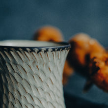 画像をギャラリービューアに読み込む, しのぎマグカップ (白)