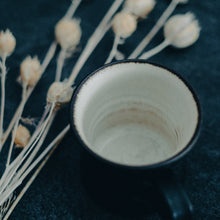 画像をギャラリービューアに読み込む, しのぎマグカップ (黒)