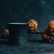 画像をギャラリービューアに読み込む, しのぎマグカップ (黒)
