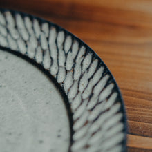 画像をギャラリービューアに読み込む, しのぎリムプレート(白)