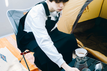 画像をギャラリービューアに読み込む, 2way apron〝Black〟