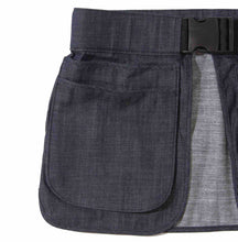 画像をギャラリービューアに読み込む, Waist apron 〝denim〟