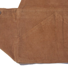 画像をギャラリービューアに読み込む, Corduroy Vest apron 〝Brown〟
