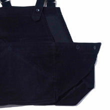 画像をギャラリービューアに読み込む, Corduroy Vest apron 〝Black〟
